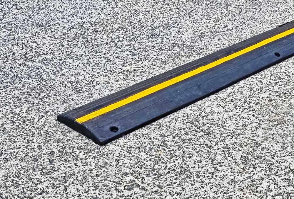 Rumble Strip with Yellow High Vis